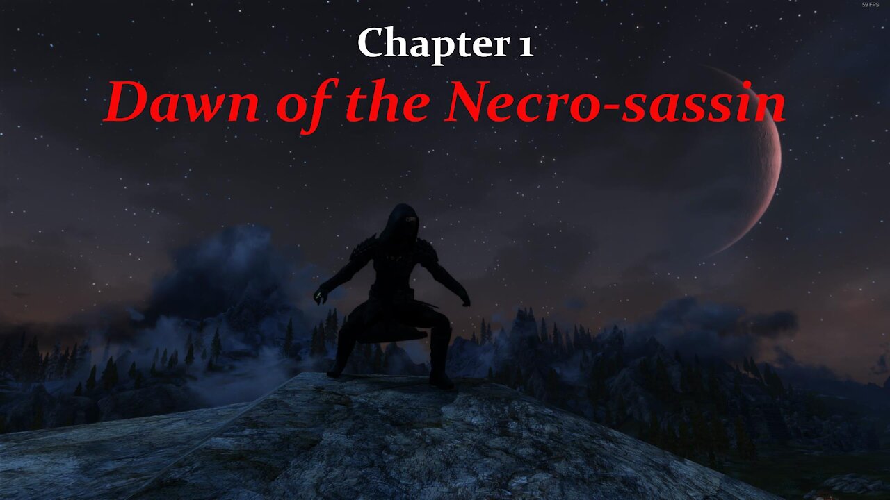 (Skyrim SE) Dawn of the Necro-sassin