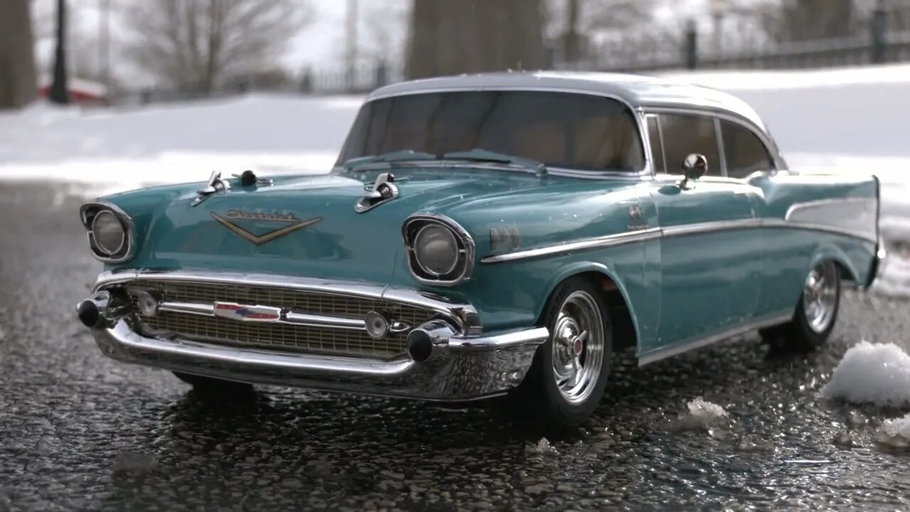 Kyosho 1957 Chevy Bel Air RUN FOOTAGE