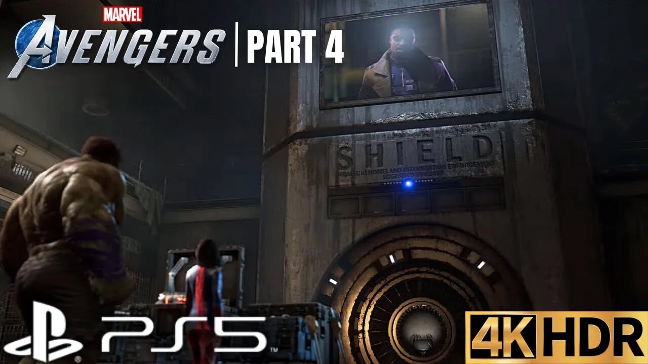 2 Against AIM | Marvel's Avengers Gameplay Walkthrough Part 4 | PS5, PS4 | 4K HDR (No Commentary)