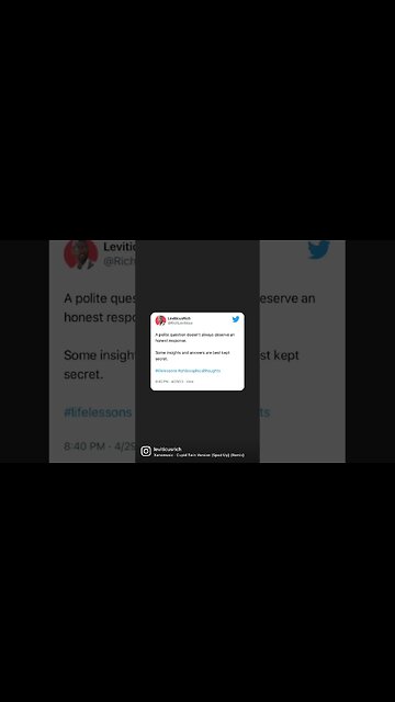 Say less than necessary. Craft a perception that benefits you