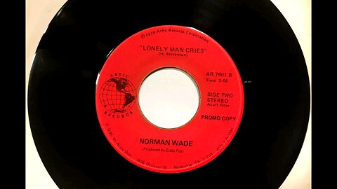 Norman Wade - Lonely Man Cries
