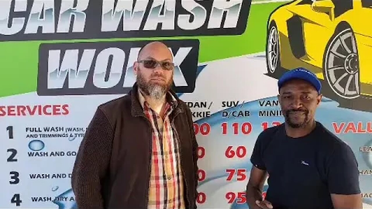Mr Brian Testimonial, New Car Wash Franchisee, Shoprite Pretoria North