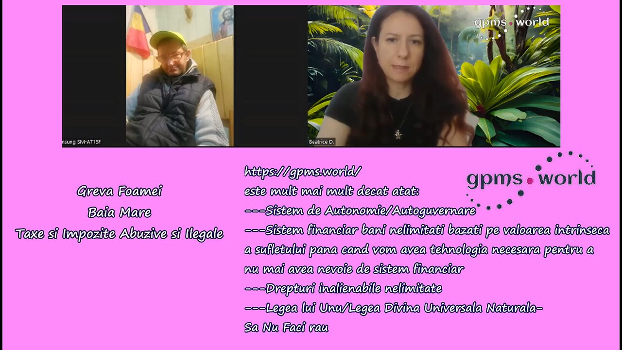 Greva Foamei Baia Mare; Saracia este interzisa in Legea Divina, Universala Naturala
