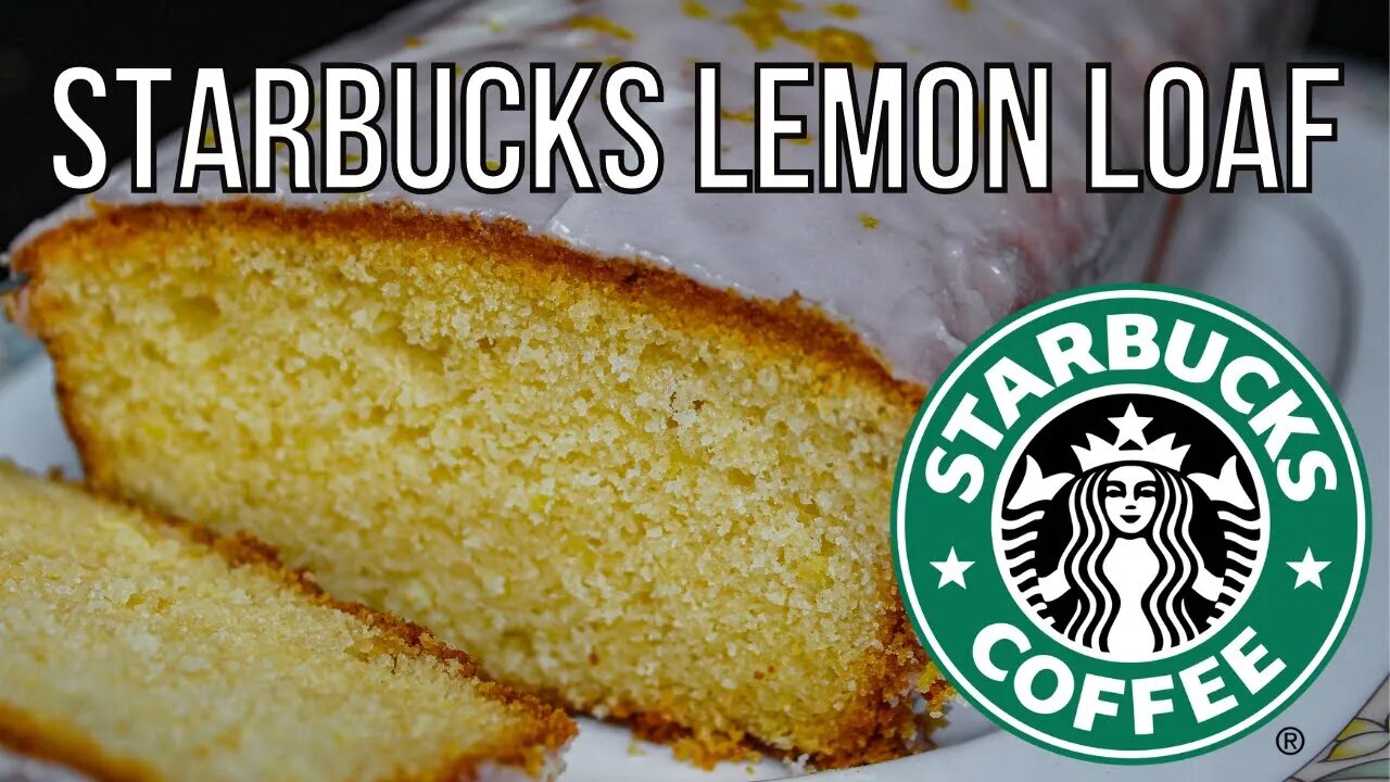 Starbucks Lemon Loaf Recipe | Homemade Copycat Cake Recipe | JorDinner