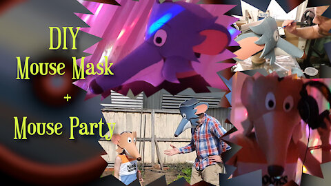 Funky Mouse Mask to *wow* your friends!