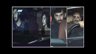 Alia, Deepika Padukone, Ranveer Singh, Malaika Arora And Arjun Kapoor At Karan Johar&rsquo