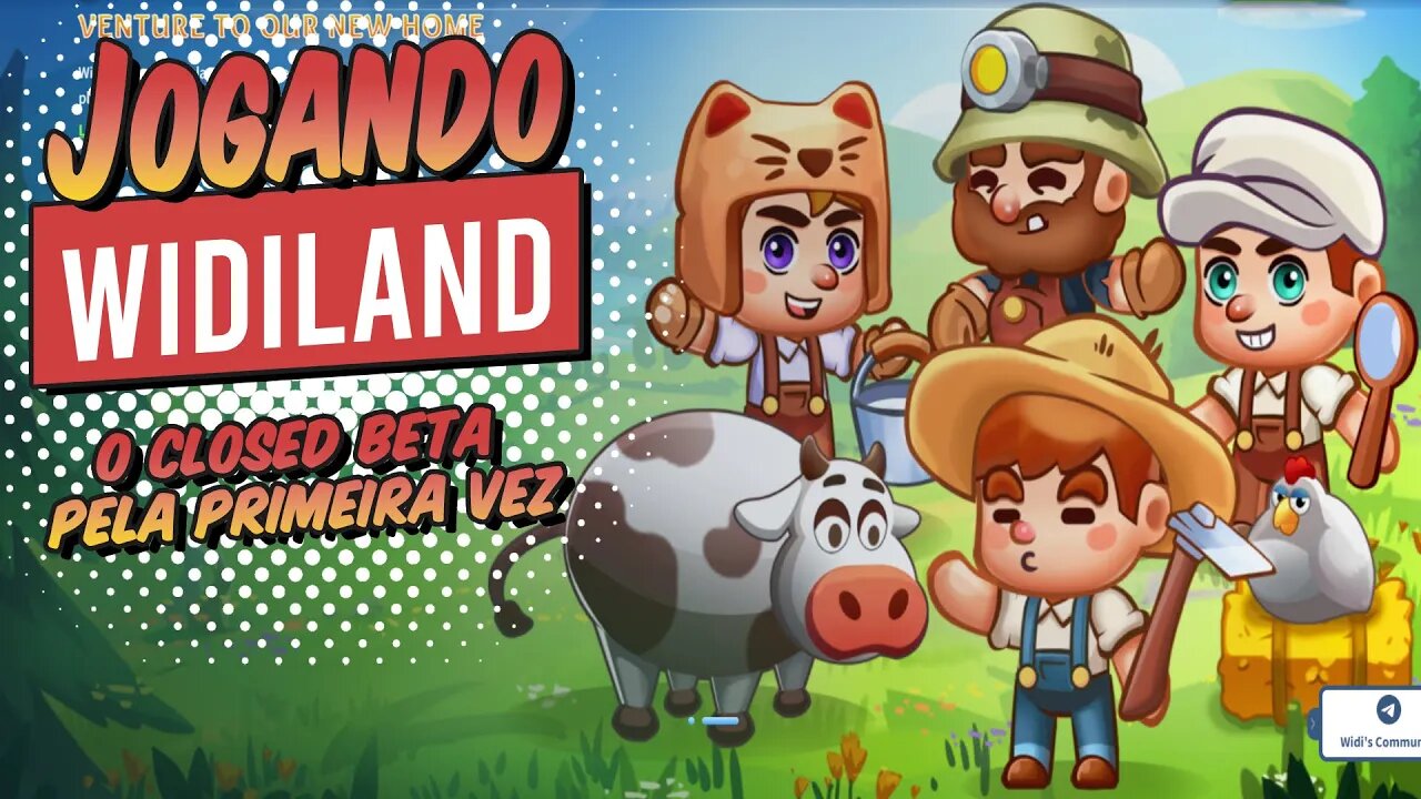 #Widiland Jogando o Closed Beta pela primeira Vez! Confira!