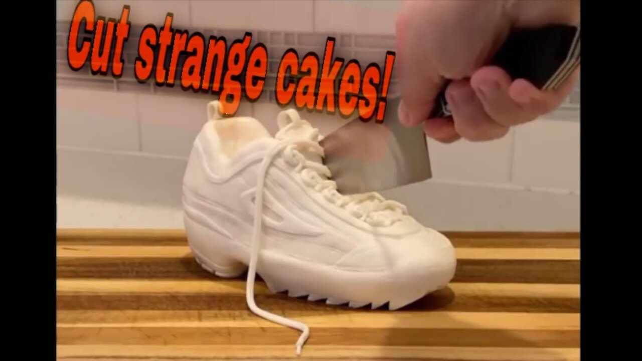 Cut strange cakes😳