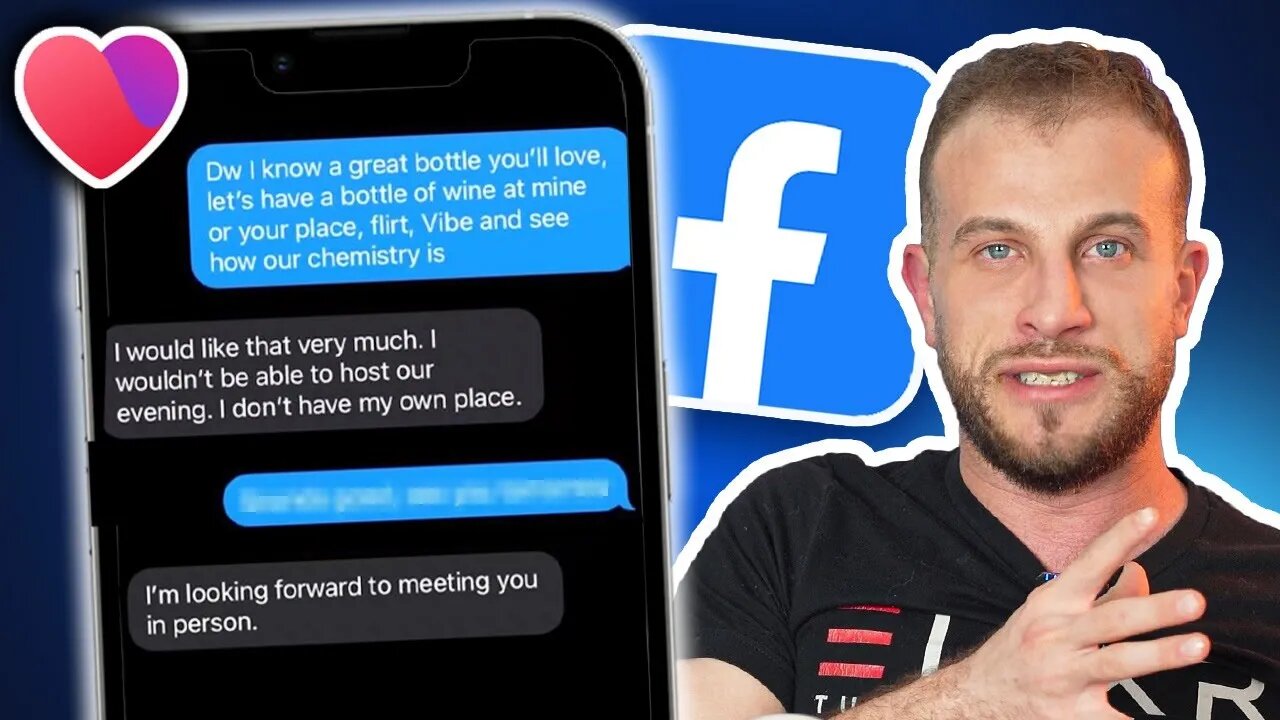 How To Get A Girl Over FAST From Facebook Dating (Text Game Breakdown)