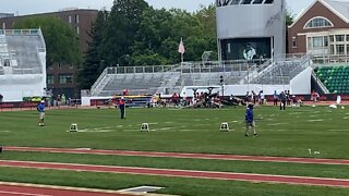 Maddie Hogan Nike Nationals Heptathlon 200m 26.16s