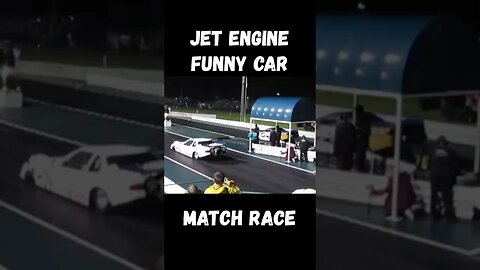 Jet Engine Funny Car Match Race! #shorts