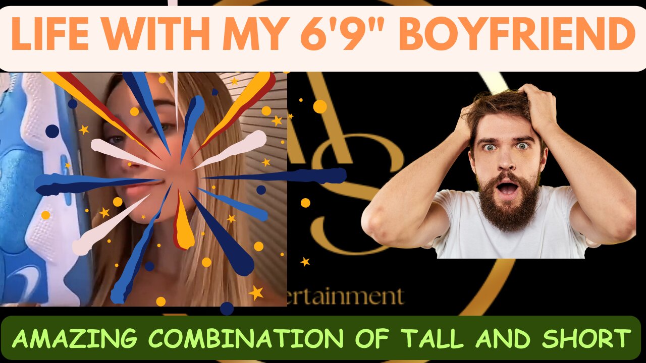 My things vs my 6'9'' boyfriend things