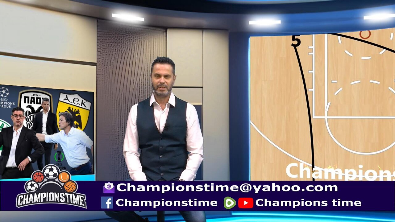 Championstime ΠΑ 20-12-24 Τo ματς ΠΑΟ-Nτ. Μινσκ, Basket, Volley, Superleague, A1 Basket