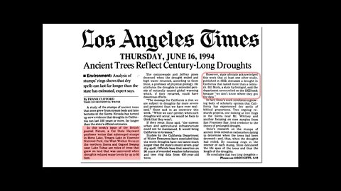 It Must Be Climate Change (YouTube Censorship Version)