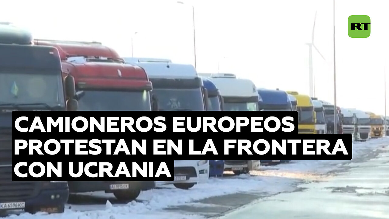 Bloqueo masivo: transportistas húngaros se suman a las protestas contra los camioneros ucranianos