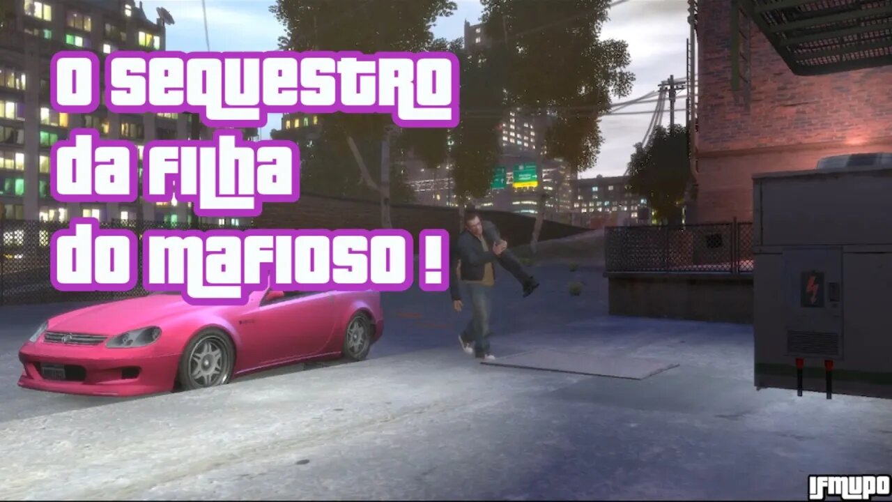 GTA IV - Test drive no carro da pantera cor de rosa