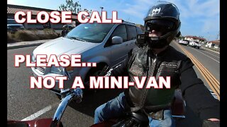 Close Call With Mr. Mini-Van