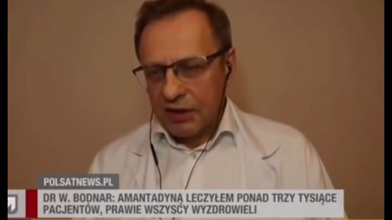 Dr Bodnar leczy amantadyną! Badania leku na Covid-19 rozpoczęte!