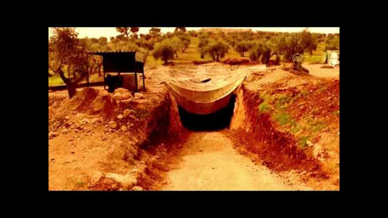 Syria: Hidden 'UFO Tunnel' full of Machines discovered 18+