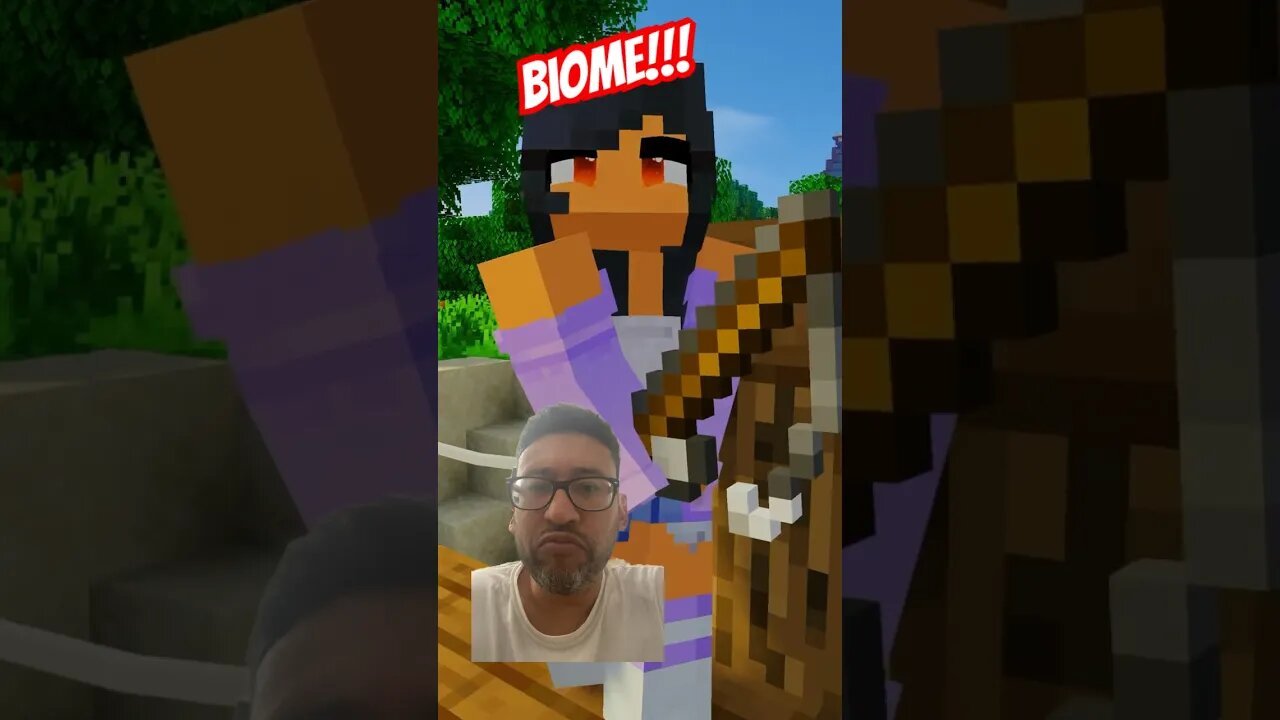 Best Biome?? #aphmau #minecraft #biome
