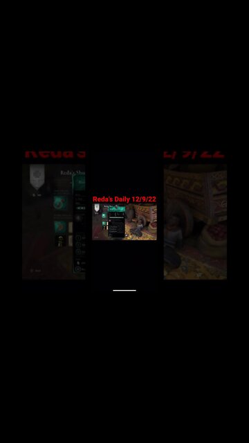 Reda’s Daily 12/9/22