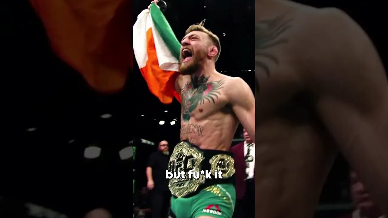 Conor McGregor "I Lost My Mind In The Process"