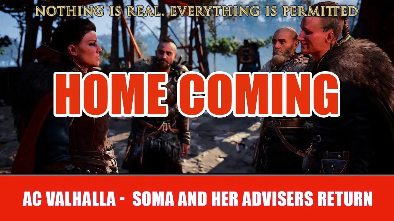 "Watch Soma's Epic Homecoming – Assassins Creed Valhalla: No Commentary!"