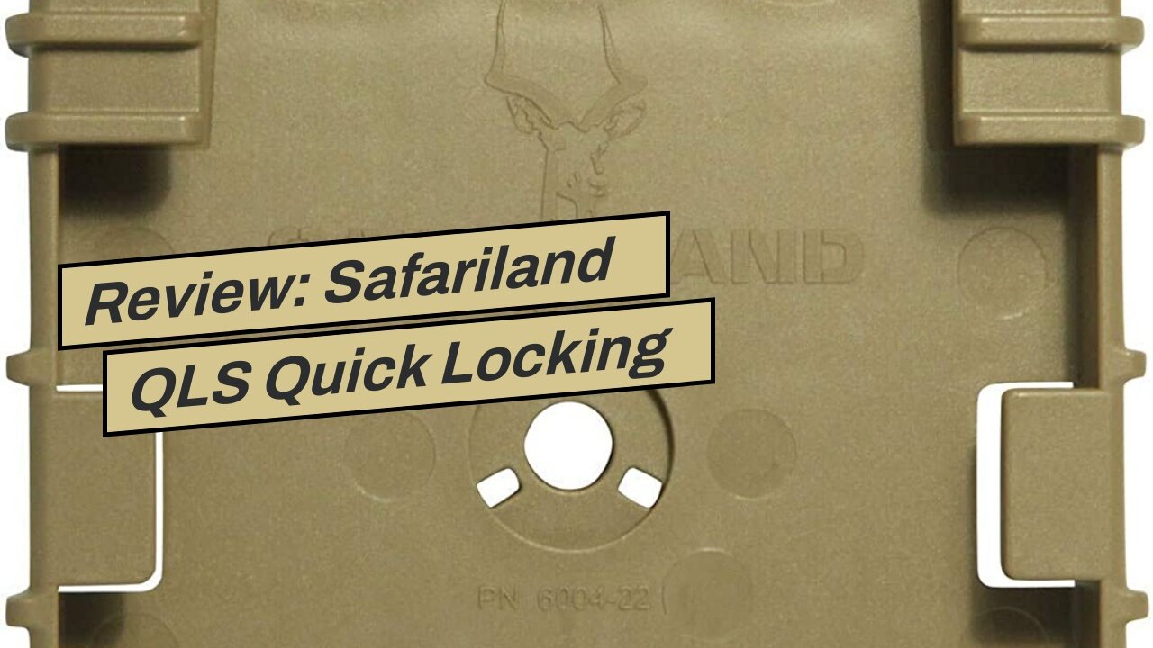 Review: Safariland QLS Quick Locking System Kit QUICK-KIT1-55 Bundle with 2.25" Mid-Ride Belt L...