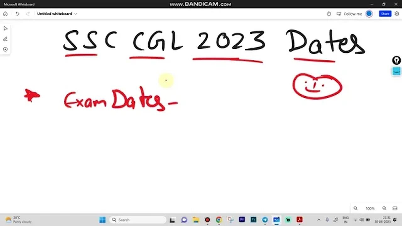 SSC CGL 2023 Exam Dates ? | MEWS #ssc #cgl2023