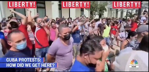 Cuba Not Protesting Covid, Cuba Is Protesting Communism.
