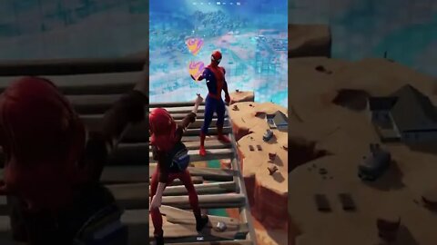 Spider Man Saved Me 🥰 Fortnite Shorts