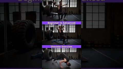 Beginner to Advanced Shoulder Exercises