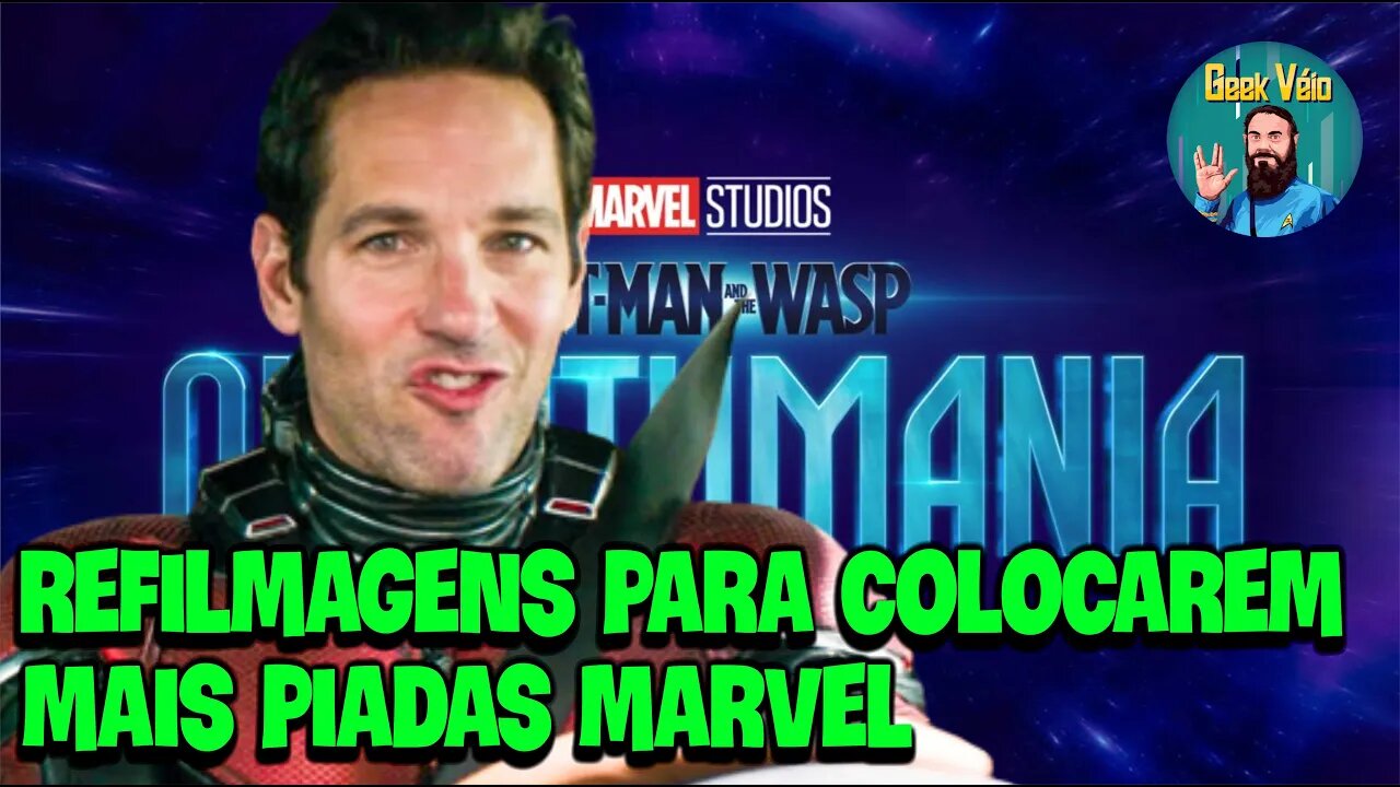 Refilmagens Para Piadinhas Estilo Marvel em Homem Formiga