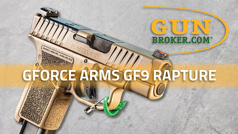 Introducing the GForce Arms GF9 Rapture 9mm Sub-Compact