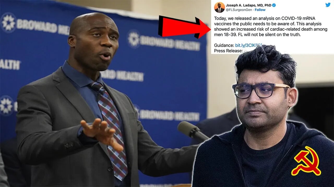 Twitter Commies CENSOR the Surgeon General of Florida for Medical Misinformation! He is a DOCTOR!