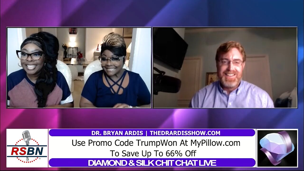 Diamond & Silk Chit Chat Live Joined by Dr. Bryan Ardis 7/12/22