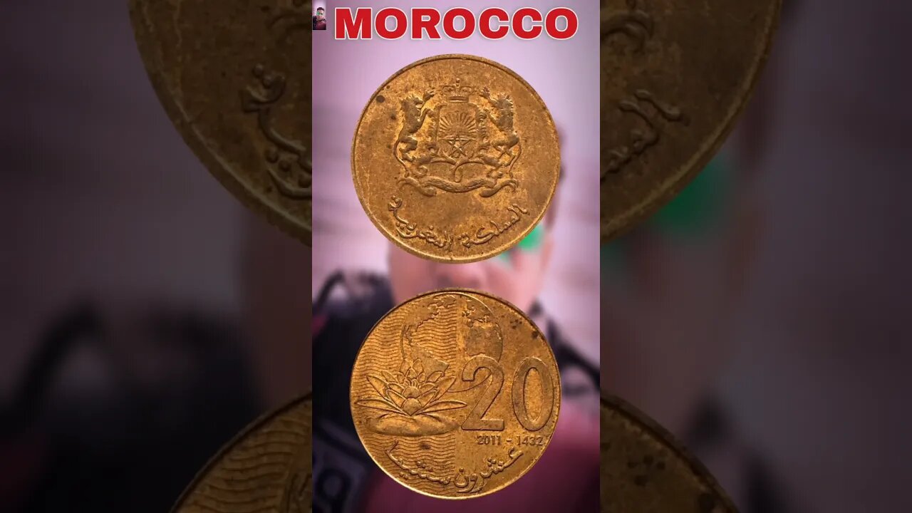 MOROCCO 20 SANTIMAT 2011. #shorts #viral #coinnotesz