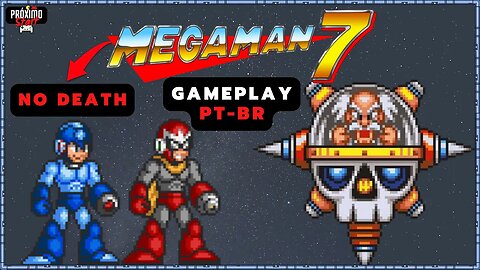 🔴 MEGA MAN 7 [SNES]: ZERANDO em 100% - NO DEATH - com dicas e boa resenha, BORA!!