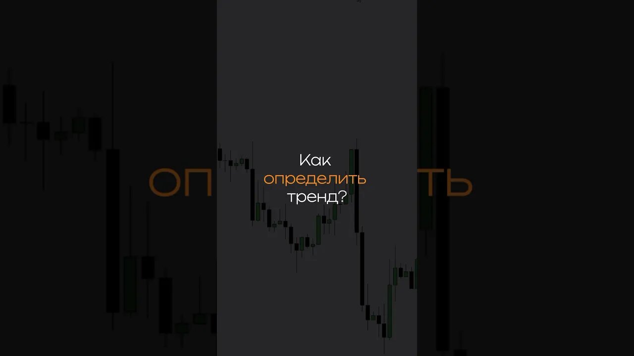 Как определить тренд ?