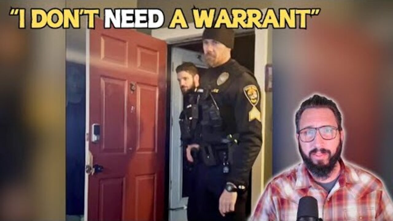 Cops Bust in a Home, Force the Family Outside and Handcuff the Dad (who I interview)