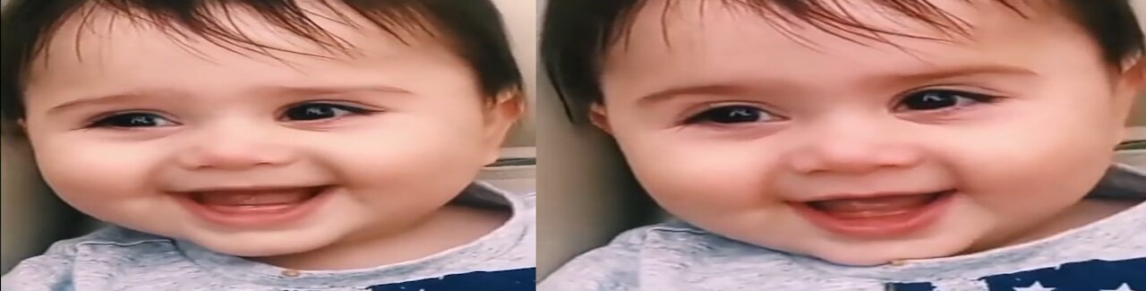 baby laughing hysterically / baby funny video status 😂😂