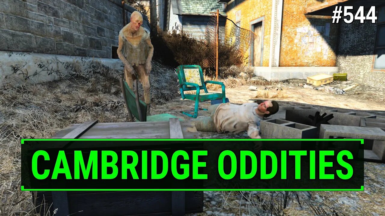 Fallout 4 Unmarked - Exploring Some Cambridge Oddities | Ep. 544