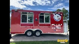 Fully-Loaded 2020 Diamond Cargo Snapper 8' x 18' Kitchen Food Trailer for Sale in Florida