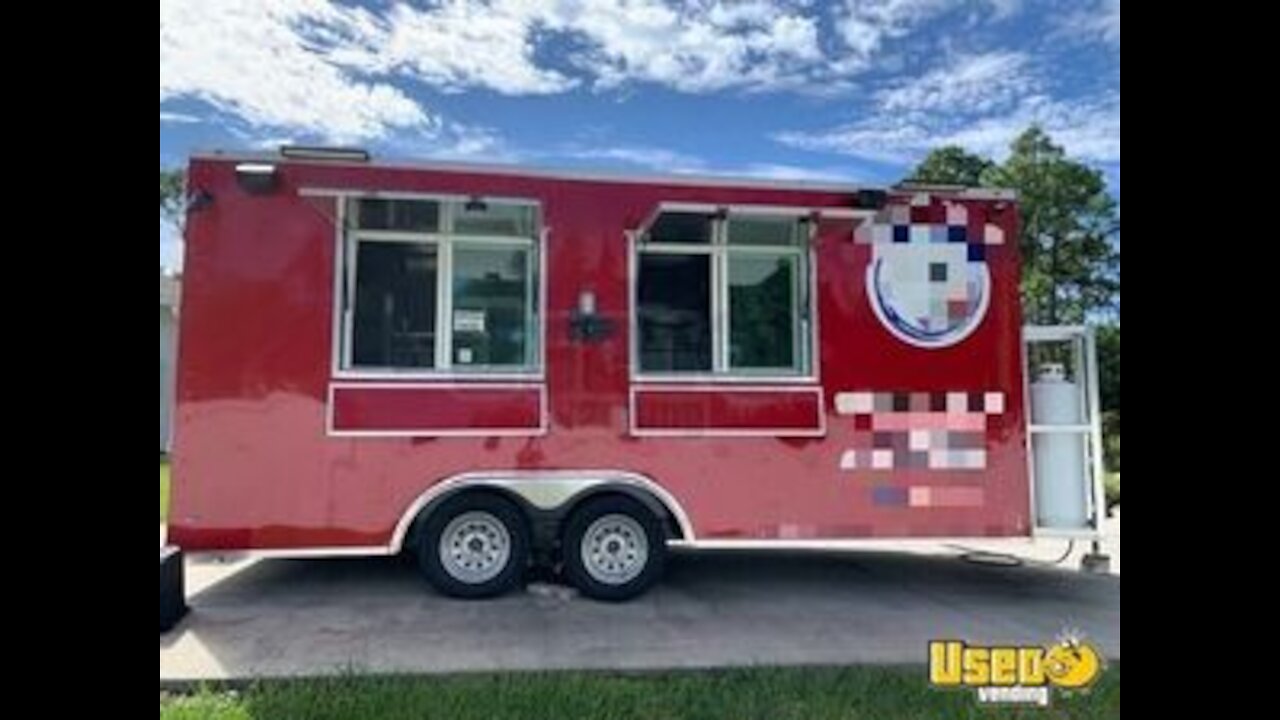 Fully-Loaded 2020 Diamond Cargo Snapper 8' x 18' Kitchen Food Trailer for Sale in Florida