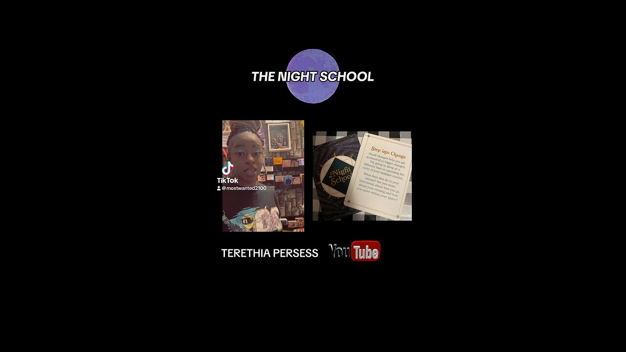 THE NIGHT SCHOOL: STEP INTO CHANGE
