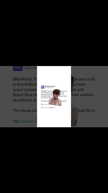 Florida Legislature Passes Bill To Protect Space Companies