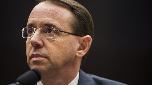 CNN: Trump Contemplates Firing Deputy Attorney General Rod Rosenstein