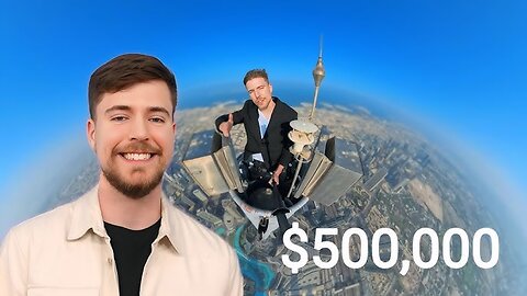 $500,000 in sky shot mr beast