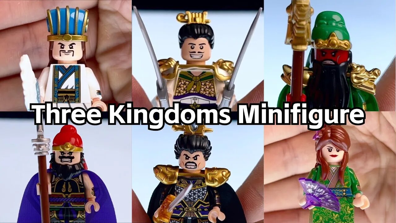 Immersive Speed Build Three Kingdoms Minifigure Season 1 #toys #bricks