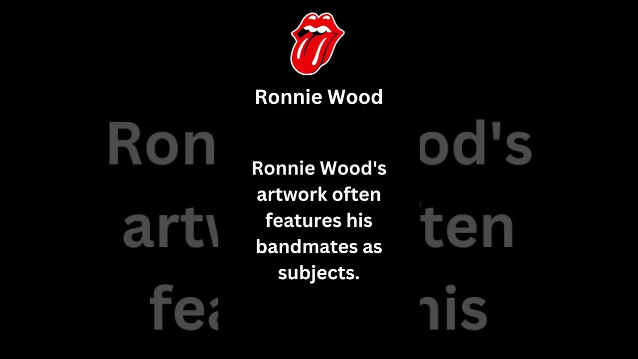 "Rocking with the Stones: Bite-sized Insights" Ronnie Wood #shorts #rollingstones #rocknroll